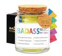 90 Funny Badass Affirmation Cards for Women,Daily Positive Affirmation Jar