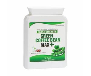 90 Green Coffee Bean Extract Diet Capsules 5000mg Vegetarian Manufactured in The UK Weight Management