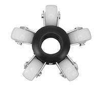 90 mm Guide Wheels for 23 mm Pipe Inspection Camera, ABS Stainless Steel Protect Cover, Heavy Duty Sewer Pipeline Accessories Pulley System for Diameter