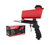 90 Mpa Pneumatic Sand Sprayer - High Pressure Handheld Feed Sandblasting Sprayer for Rust & Paint Removal | Adjustable Media Spray for Soda Walnut & Abrasives on Metal Wood & Glass