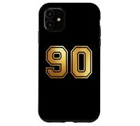 90 Number Ninety Team Sports Graphic Varsity Matching Case for iPhone 11