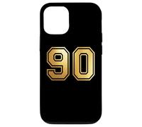 90 Number Ninety Team Sports Graphic Varsity Matching Case for iPhone 12/12 Pro