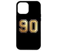 90 Number Ninety Team Sports Graphic Varsity Matching Case for iPhone 12 Pro Max