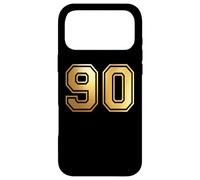 90 Number Ninety Team Sports Graphic Varsity Matching Case for iPhone 17 Pro Max