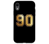 90 Number Ninety Team Sports Graphic Varsity Matching Case for iPhone XR