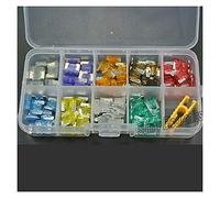 90 pc 2,3,5,7.5,10,15,20,25,30 AMP Low Profile Micro Blade Mini Fuse Assortment Set APS Car Auto Truck SUV Protected circuits