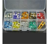 90 pc 2,3,5,7.5,10,15,20,25,30 AMP Low Profile Micro Blade Mini Fuse Assortment Set APS Car Auto Truck SUV Protected circuits