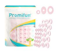 90 Pcs Corn Remover for Feet - Promifun Corn Plasters for Bottom of Feet - Self Adhesive Callus & Corn Pad, Anti Corn Removal Friction Reduce Foot and Heel Pain,Pink