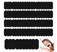 90 Pcs Mouth Tape for Sleeping, Mouth Tape for Improve Sleep Through Nasal Breathing Black Mouth Tape Suitable for Mouth Dry Relaxation Sleep Breathing Exercises