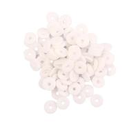 90 Pcs Piano Felt Punchings, White Balance Rail Washers for Keyboard Repair | Soft Felt Material Prevents Scratches, Replaces Worn Parts, 12mm Diameter, Essential Maintenance Kit
