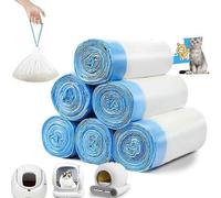 90 Pieces Scented Cat Litter Bags for Catlink Tonepie Automatic Toilette
