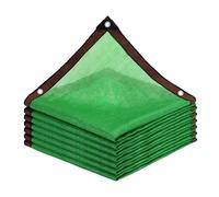 90% -Resistant Green Shade Cloth with Grommets - Breathable Sun Protection Fabric for Garden Greenhouse Patio Pergola - Outdoor Canopy Cover Ideal for Plants & Outdoor Spaces