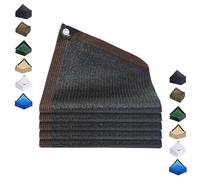 90% Shade Cloth for Garden & Patio Black Shade Net 20x30ft Tarp Rectangular Shade Sail Outdoor Canopy Cover for Pergola & Backyard Privacy
