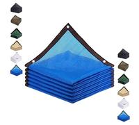 90% Shade Cloth Net Blue Shade Cover for Garden Patio Pergola & Canopy 5x25ft Shade Mesh Tarp Perfect UV Protection & Outdoor Use