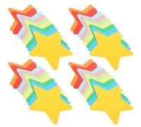 90 Sheets of Star Paper Cutouts for Kids Crafts, 6-Inch Assorted Color Star Shapes for Diy Projects, Classroom Decorations, and Party Supplies