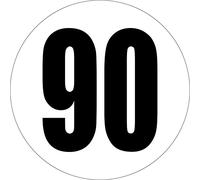 90 Speed Limit Sign Sticker for Car, Truck