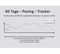 90 Tage - Pacing - Tracker: Für Menschen mit ME/CFS, Long COVID und Postvac-Syndrom mit PEM
