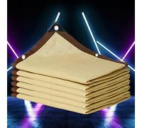 90% UV Protection Balcon Shade Sail Breathable Rectangular Canopy for Patio Garden Chicken Coop Beige 2x4m Sunshade Fabric Outdoor Awning Screen
