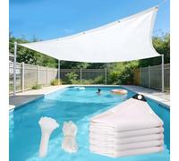 90% UV Resint White e Heavy Du Mesh Fabric for Garden & Fence Wind Ber Outdoor Sun e Net (33x33ft 366ft)