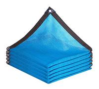 90% UV Resistant Blue Shade Cloth Outdoor Sun Shade Net for Home Balcony Courtyard & Swimming Pool Durable Shade Cover for Maximum Sun Protection
