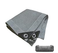 90% UV Resistant Gray Shade Netting for Greenhouse - Sunblock Cloth Tarp with Taped Edges & Grommets - 2.5x8m (8.2x26.2ft) Plant Protection