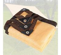 90% UV Resistant Shade Cloth - Sun Shade Fabric for Patio Garden & Pergola - Privacy Mesh Tarp with Grommets - Available in 1.5x3m 2x6m 5x6.5m 6x8m 8x12m (5x12m)