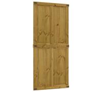 (90 x 210 cm) vidaXL Barn Door Hanging Sliding Door Bedroom Barn Door CORONA Solid Wood Pine