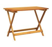 (90 x 52.5 x 65 cm) vidaXL Folding Garden Table Outdoor Table Patio Dining Table Solid Wood Acacia