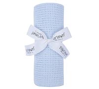 90 x 70cm 100% Cotton Cellular Baby Blanket (Blue)