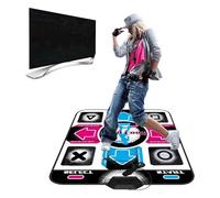 90 x 82cm Electronic Musical Dance Mat - Single User Step Floor for Kids and Adults - TV Dance Platform, Christmas Birthday Gift