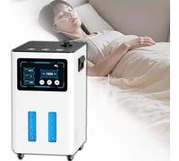 900-4200 Ml/Min Hydrogen Generator H2 Inhalation Machine, Ho-Separated Three Outlet Browns Gas Inhaler, Automatic Water Filling and Drainage, SPE/Pem Technology, 0.5-6h Timer(White,900ml/min)
