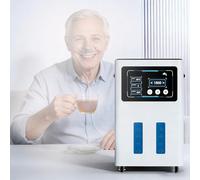 900-4200ml/Min Hydrogen Inhalation Machine, Dual User Hydrogen Inhaler with SPE/PEM Electrolysis Tech 99.99% High Purity & Touch Display 6H Timer Operates Quietly for Bedroom Quiet(1200ml)
