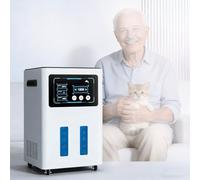 900-4200ml/Min Hydrogen Inhalation Machine, Dual User Hydrogen Inhaler with SPE/PEM Tech 99.99% High Purity & Touch Screen 6H Timer s Quietly Easy to Use for Health Routine(1200ml)