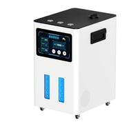 900-4200ml/Min Hydrogen Inhalation Machine, Large Flow Water Ionizer with SPE/PEM Electrolysis 99.99% High Purity & Touch Display 6 Hours Timer s Quietly for Home Use(3000ml)