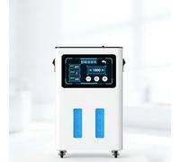 900-4200ml/Min Large Flow Water Ionizer, Dual User Hydrogen Inhalation Machine with SPE/PEM Tech 99.99% High Purity, Touch Panel and 6H Timer Easy to Use for Shared Family Wellness(1200ml)