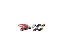 900 CKC09 Mega Hauler Truck - Amazon Exclusive & 5-Car Pack of 1:64 Scale Vehicles, Gift for Collectors & Kids Ages 3 Years Old & Up (Styles May Vary)