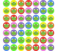 900 Colourful Mini Frog Faces 10mm Spot Reward Stickers for Teachers and Planner Charts