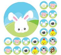 900 Mini Farm Animals Dot 10mm Spot Reward Stickers for Teachers and Planner Charts