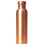 900 ML Copper Water Bottle Leak Proof Design Ayurveda Health Benefit Handmade Vintage for Sports Fitness Yoga, Home, Office, Hotel & A Gift Bottle Traveller's Joint Free 34 OZ (Plain Matte Design)
