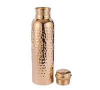 900 ML Copper Water Bottle Leak Proof Design Ayurveda Health Benefit & Healing Copper Vessel 34 OZ for Sports Fitness Yoga, Home, Office, Hotel & A Gift Bottle Traveller's Joint Free (Hammeed)