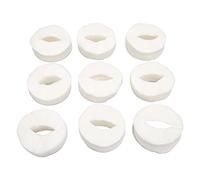 900 Pcs DIY White Spa Eye Mask Paper Sheets, Ultra Thin Disposable Eye Care Patches for Lash Extensions, Dark Circle Reduction and Moisturising, Cotton Linter Material for