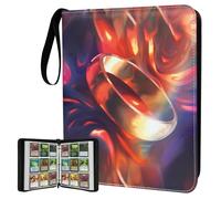 900 Pockets Trading Card Binder for MTG/YGO/TCG Cards,Portable Waterproof Card Storage Bag with Removable Sleeves, Card Book for Magic the Gathering Lord of the Rings
