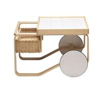 900 Serving Trolley White