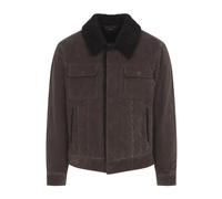 900 Wale Cord Sherling Collar Trucker - male - Tom Ford - Winter Jackets - Brown - XL - Jackets XL
