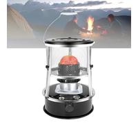 9000 Btu Kerosene Heater, Portable Tent Heater for Outdoor Camping, Suitable for Ice Fishing, Hunting, Hiking, Survival Emergencies, and Backyard Use(Black)