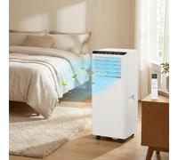 9000 BTU Portable Air Conditioner, 4-in-1 Air Conditioning Unit with Fan & Dehumidifier, Quiet Sleep Mode, 24hr Timer & Window Kit Included - AC Unit for Rooms Up to 20m², Home & Office