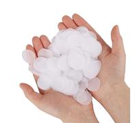 9000 Pcs Biodegradable Confetti Paper, White Round Wedding Confetti Colored Paper, Biodegradable Wedding Papers White Round for Parties, Birthdays, Celebrations, Anniversary