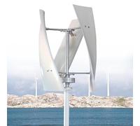 9000W Low Noise Vertical Wind Turbine Kit - 3 Phase AC 12V/24V/48V/220V, Efficient Vertical Axis Energy Generator for Marine, RV, Home, and Industrial Use