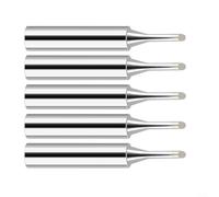 900M-T Soldering Iron Tips 5pcs Copper Alloy Set for Rework Station - Free No-Clean Compatible for PCB for SMD for bga Repair Various Shapes(900M-T-2C)
