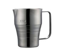 900ml Stainless Steel Coffee Frother Pitcher with Clear Measurement Marking Large Capacity Milk Frothing Cup with Scale Milk Frothing Cup Measurements